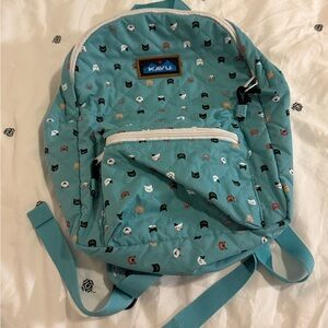 Small KAVU Backpack with Cat Print